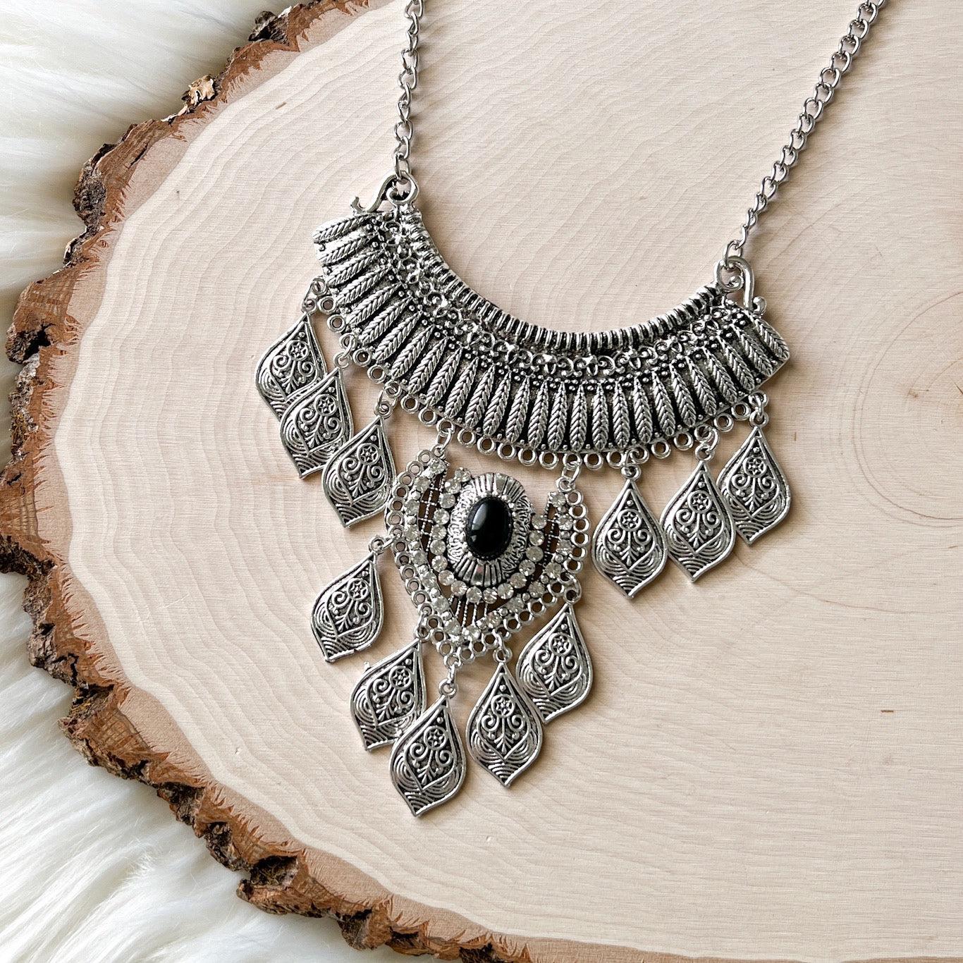 Talia Boho Statement Necklace - LAST CHANCE! - Image 26