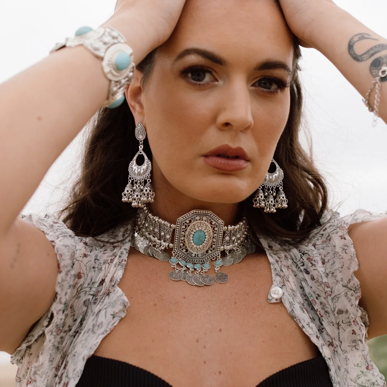 Tara Boho Statement Choker - 4 Colors - Image 13