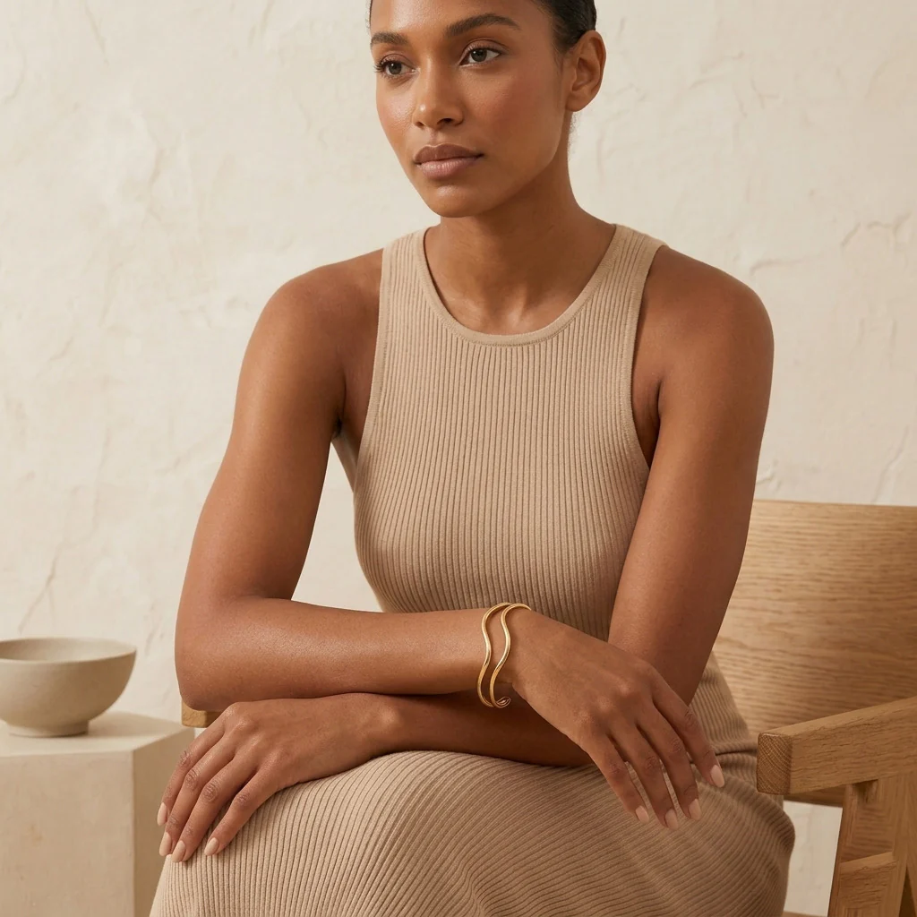 The Contour Cuff Bracelet - Image 9
