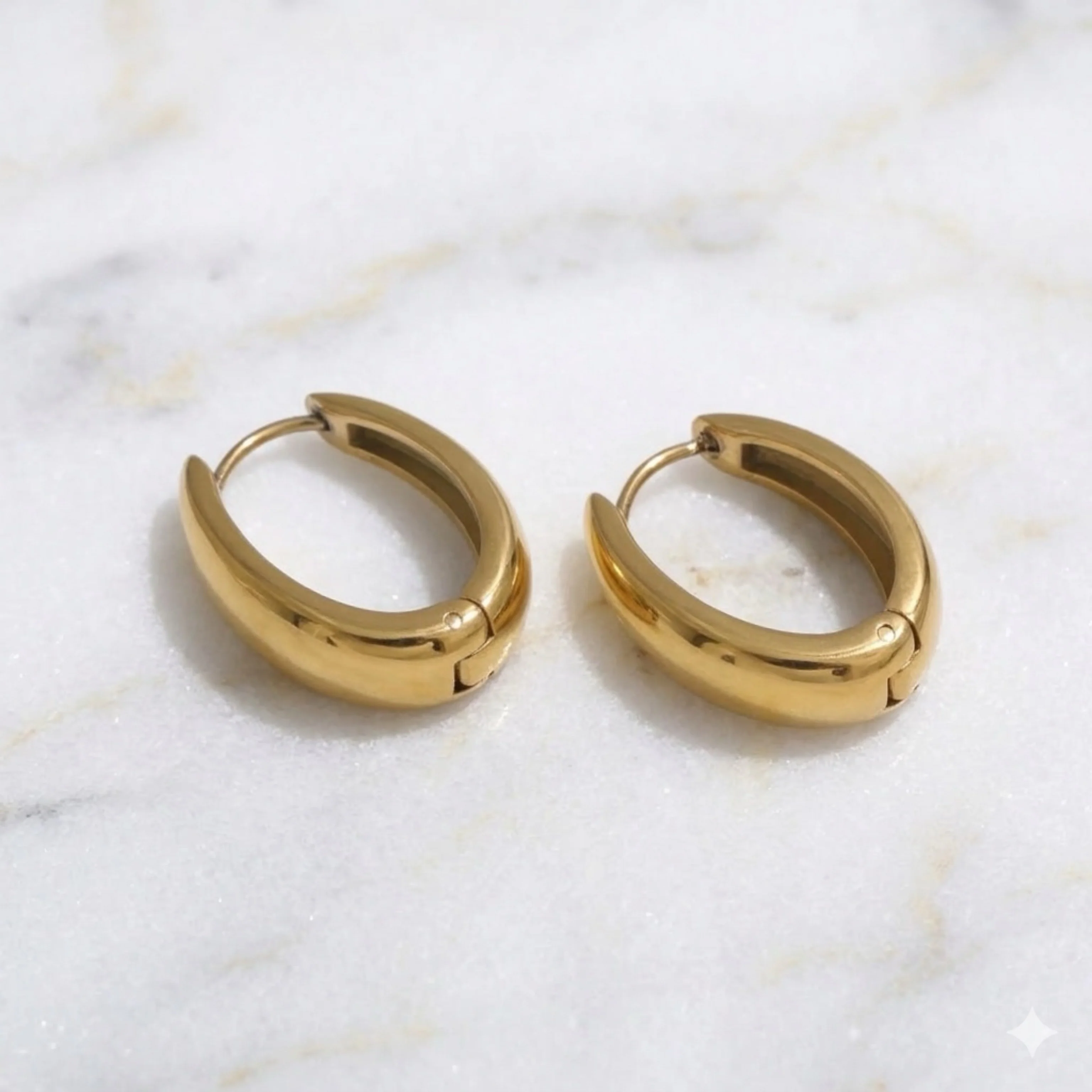 The Ever Teardrop Hoop Earrings - Image 12