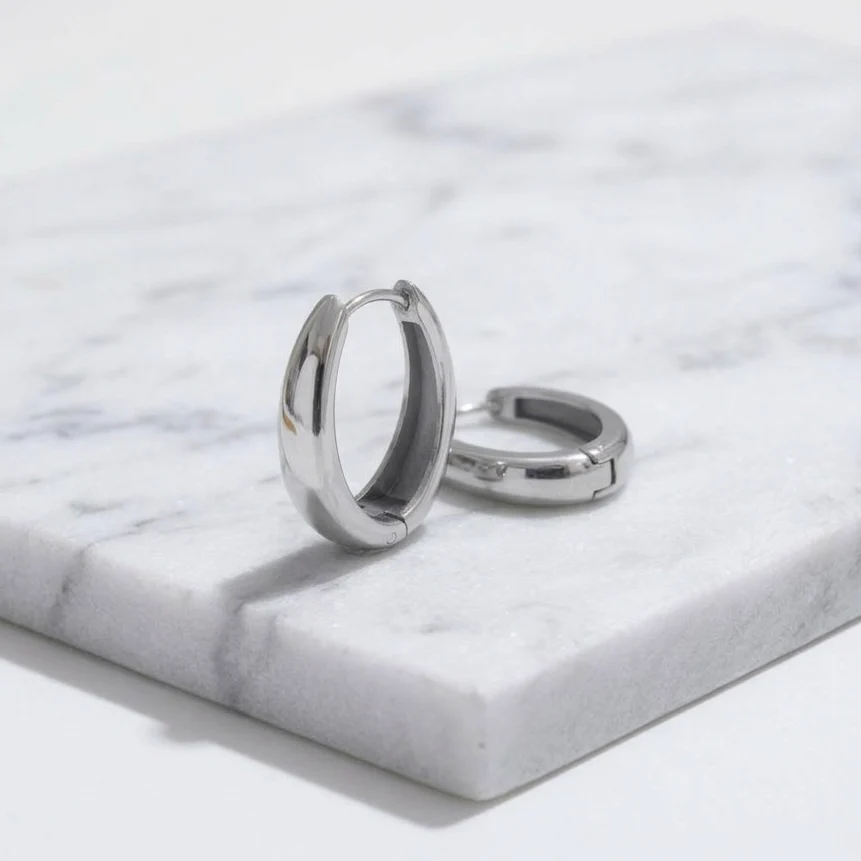 The Ever Teardrop Hoop Earrings - Image 15