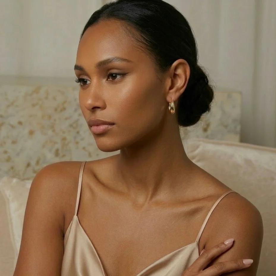 The Ever Teardrop Hoop Earrings - Image 5