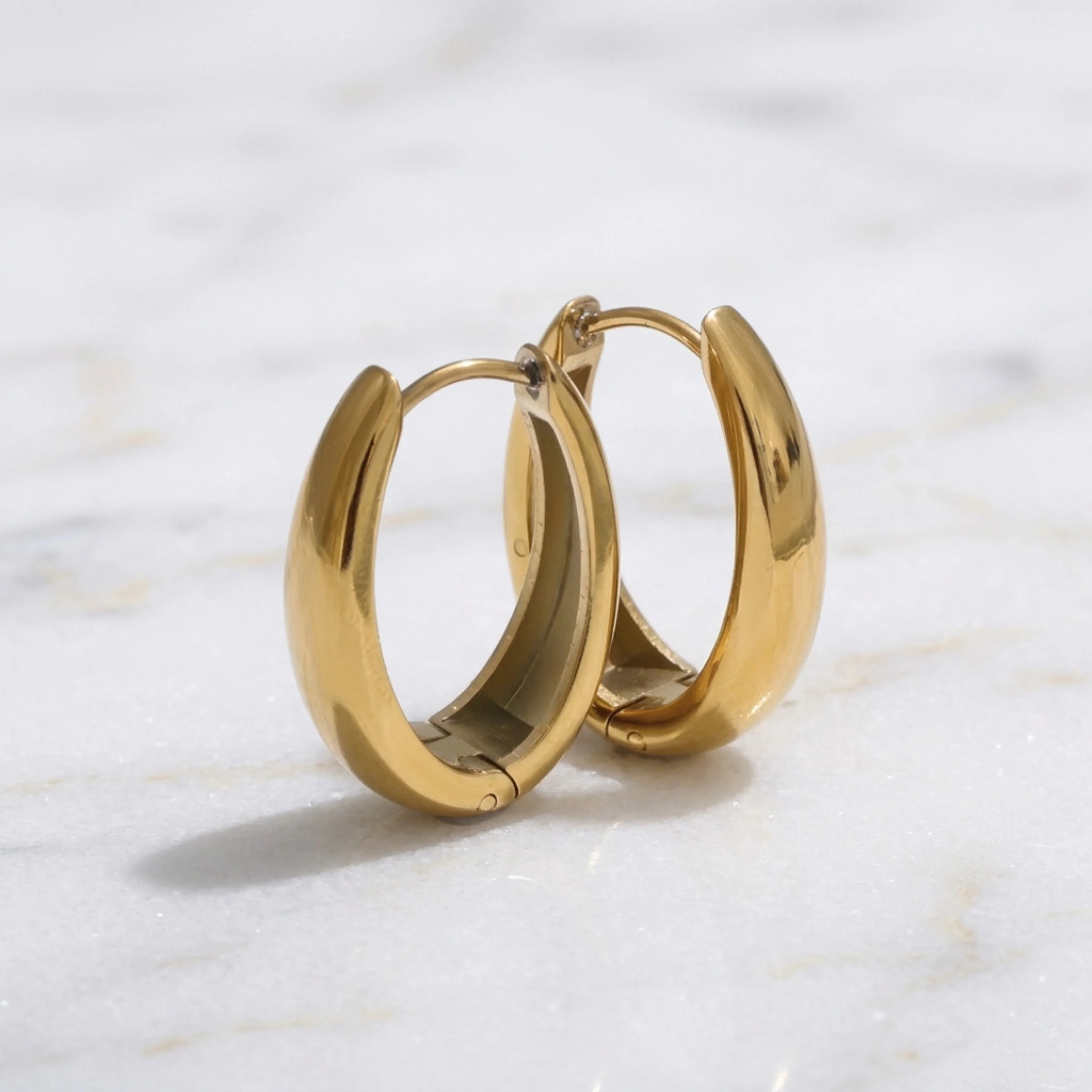 The Ever Teardrop Hoop Earrings - Image 7