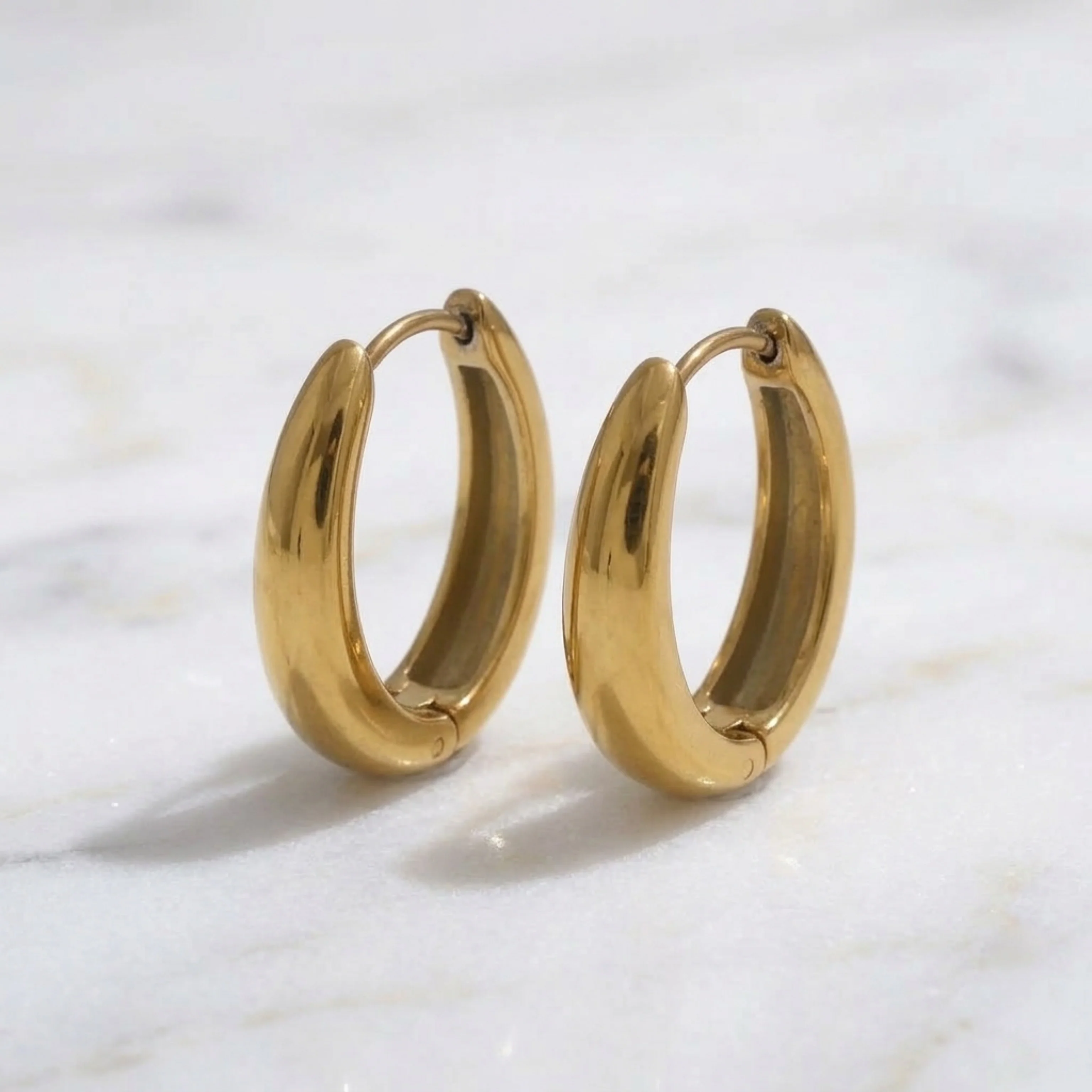 The Ever Teardrop Hoop Earrings - Image 8