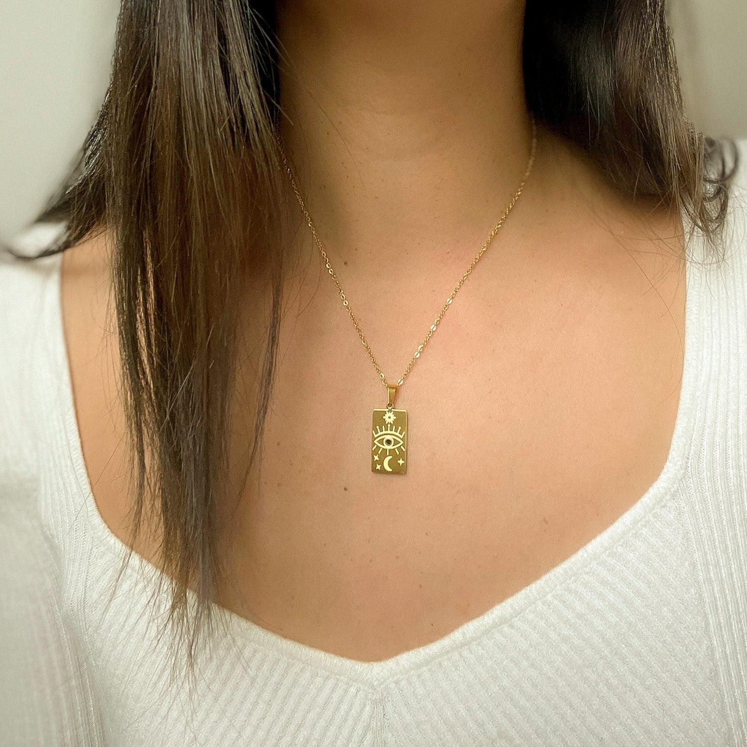 Third Eye Chakra Signet Necklace - LAST CHANCE! - Image 2