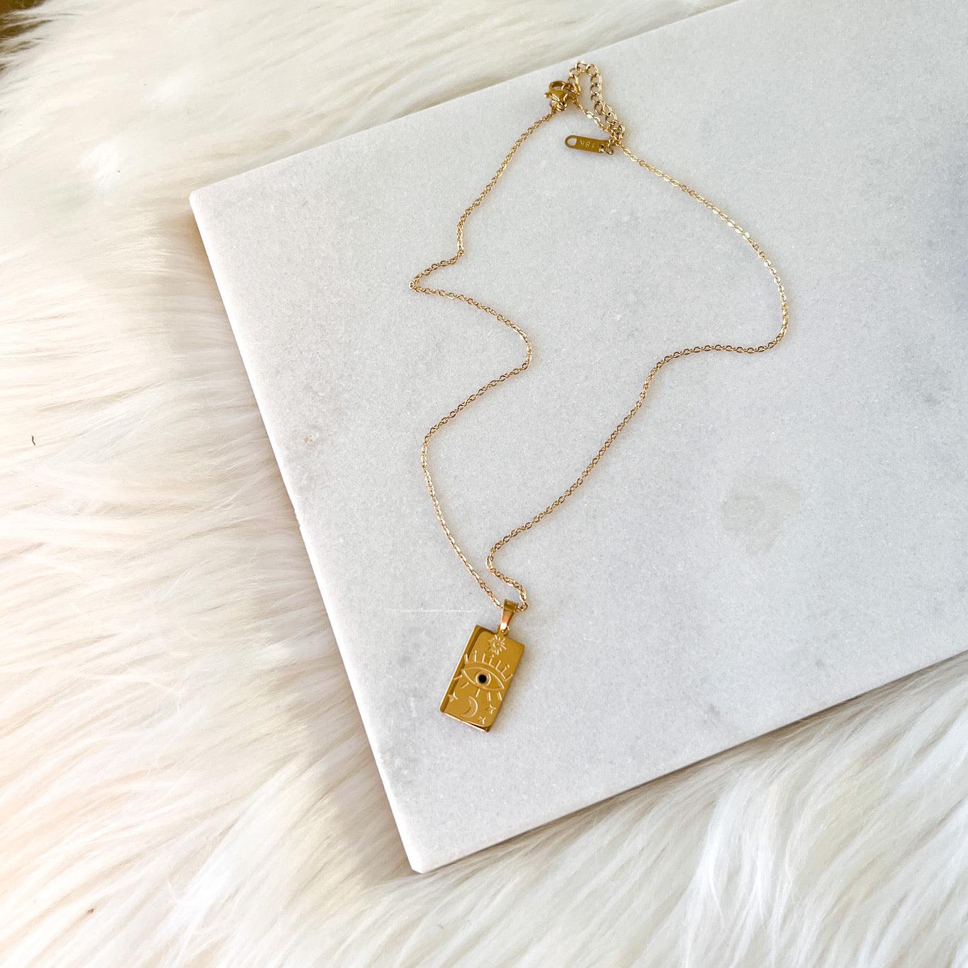 Third Eye Chakra Signet Necklace - LAST CHANCE! - Image 5