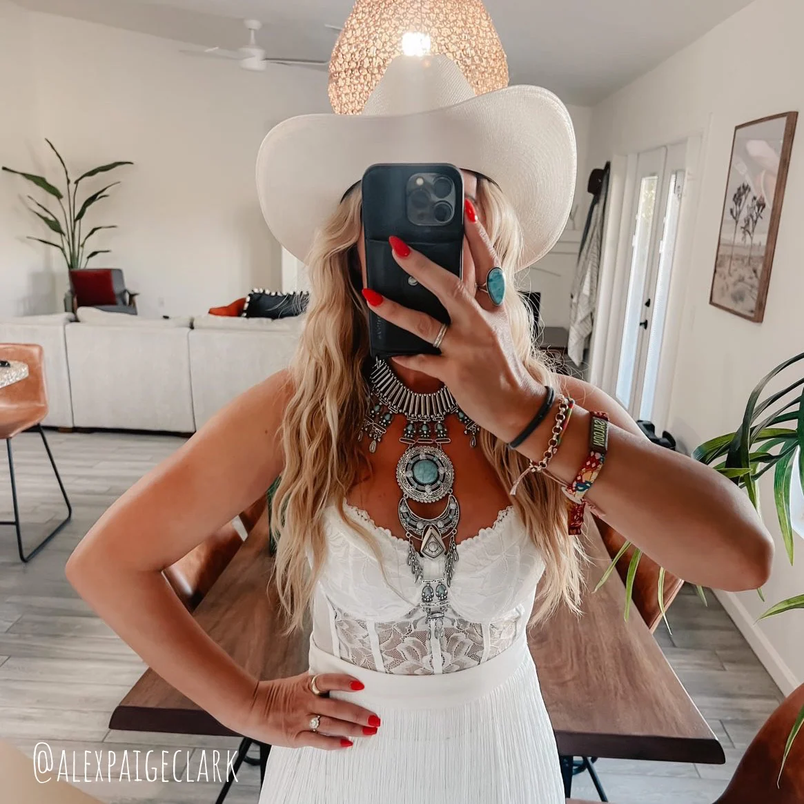 Toria Boho Statement Necklace - Image 12