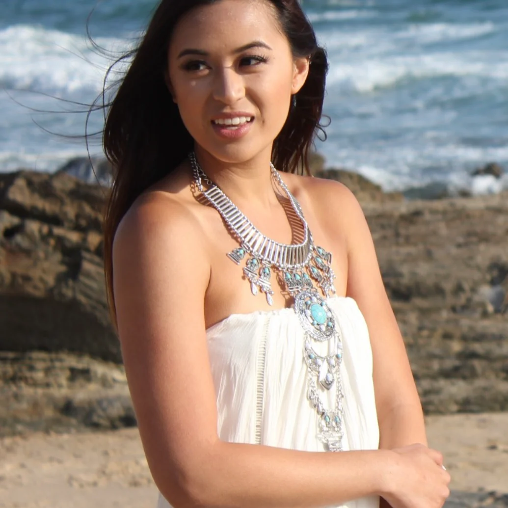Toria Boho Statement Necklace - Image 23