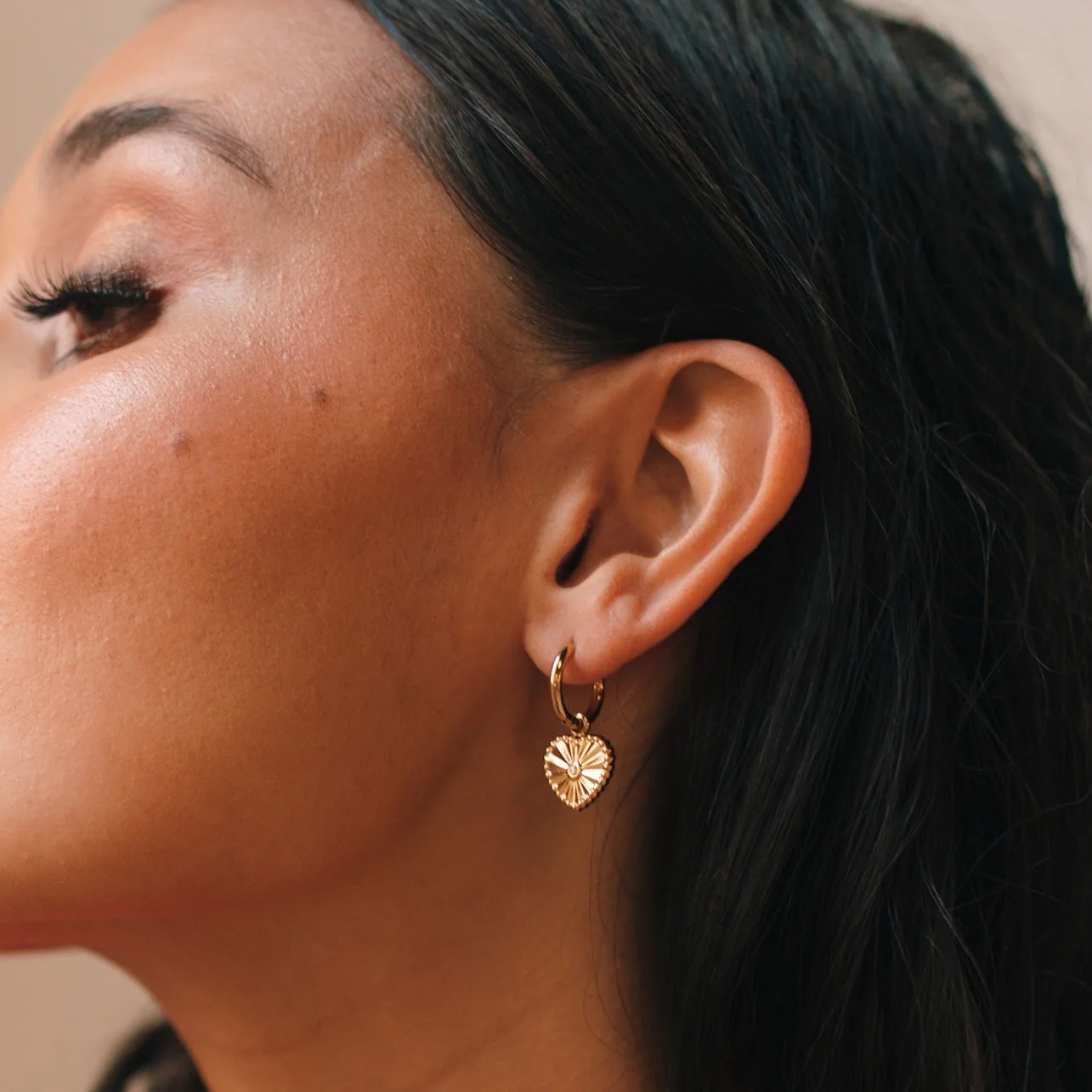 Treasured Heart Earrings - LAST CHANCE! - Image 4