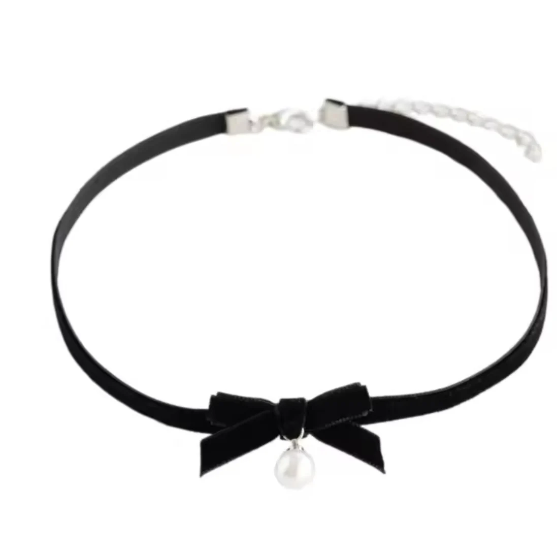 Velvety Bow Tie Choker - Image 12